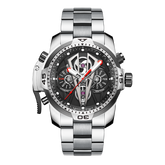 Unique Mens Sports Design Automatic Mechanical Multifunction Dial Wrist Watches -Reef Tiger Aurora Concept 2 RGA3591