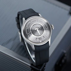 Cool Modern Display Design Watches - Unique OBLVLO BLM-UFO UFO-Shaped with Luminous Dial Automatic Watch