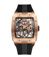 OBLVLO EM-ST Affordable Luxury Rose Gold Skeleton Automatic Watches for Men