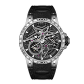 OBLVLO LMQ Cool Luxury Mechanical Automatic Skeleton Watch - 42mm Automatic Mechanical Waterproof Watches