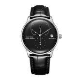 Black Dial 42mm RGA82B0-2 Automatic Mechanical Movement Dress Watches For Men - REEF TIGER Seattle Navy 2 Vintage Watch