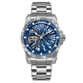 Best Affordable OBLVLO RMS-U Steel Military Skeleton Automatic Super Luminous Watches