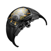 Men's Automatic Skeleton Self Winding Mechanical Waterproof Wrist Watches - Reef Tiger Aurora Tank II RGA3069