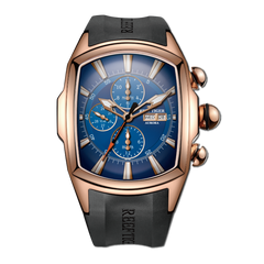 Best Luxury Men's Automatic Three-Eye Watch for Sale - Rose Gold Reef Tiger Tank-P RGA3069