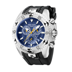 REEF TIGER Aurora RGA303 52mm Big Dial Men Sport Multifunction Quartz Wrist Watch - Luminous Calendar Waterproof Multi Function Men's Watches