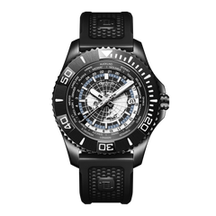 Affordable OBLVLO BM Luxury Automatic Military Dive Watches For Men - Black PVD & Black Ceramic Super Luminous Dial