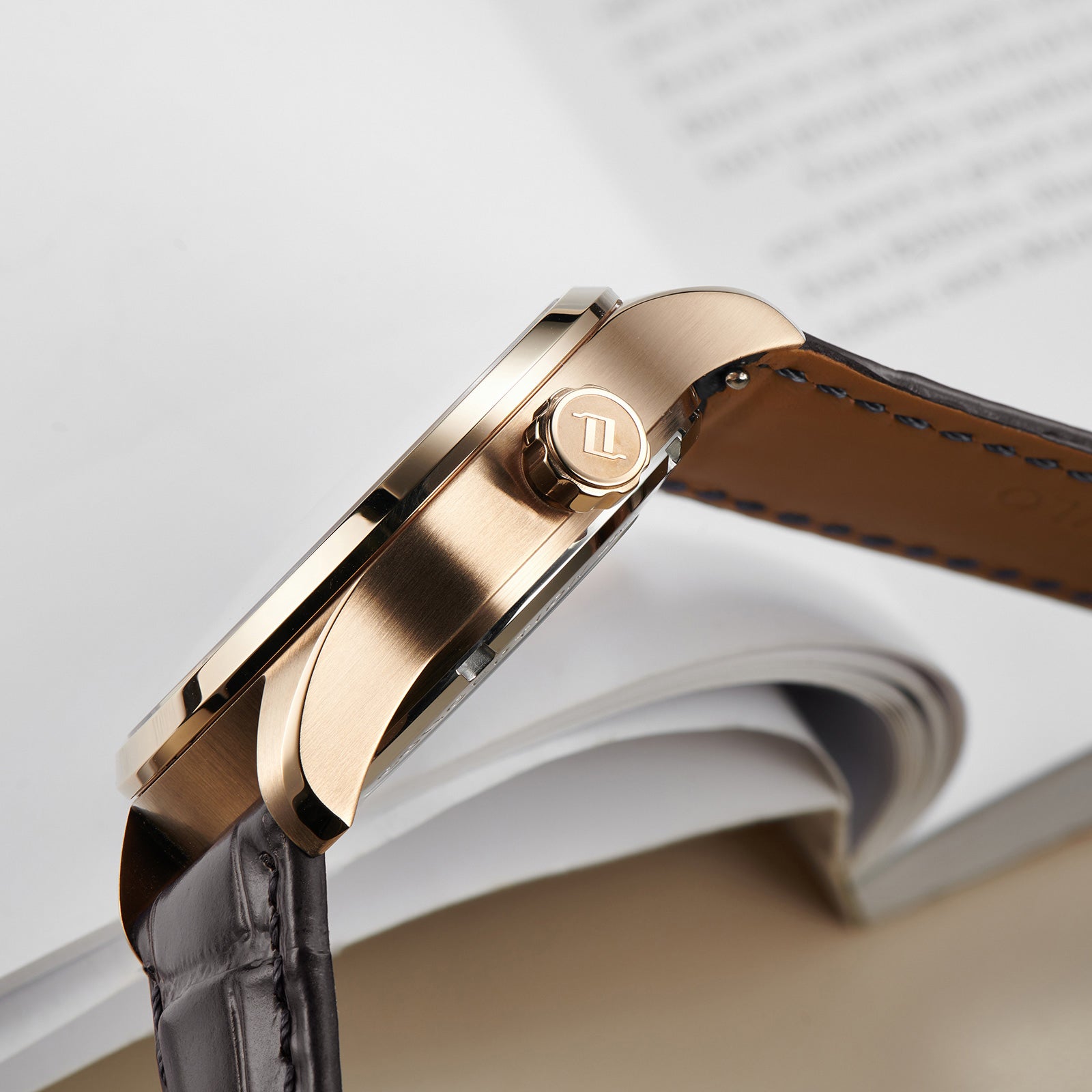 Luxury Classic OBLVLO GC-SW Constellation Automatic Rose Gold Watches For Men