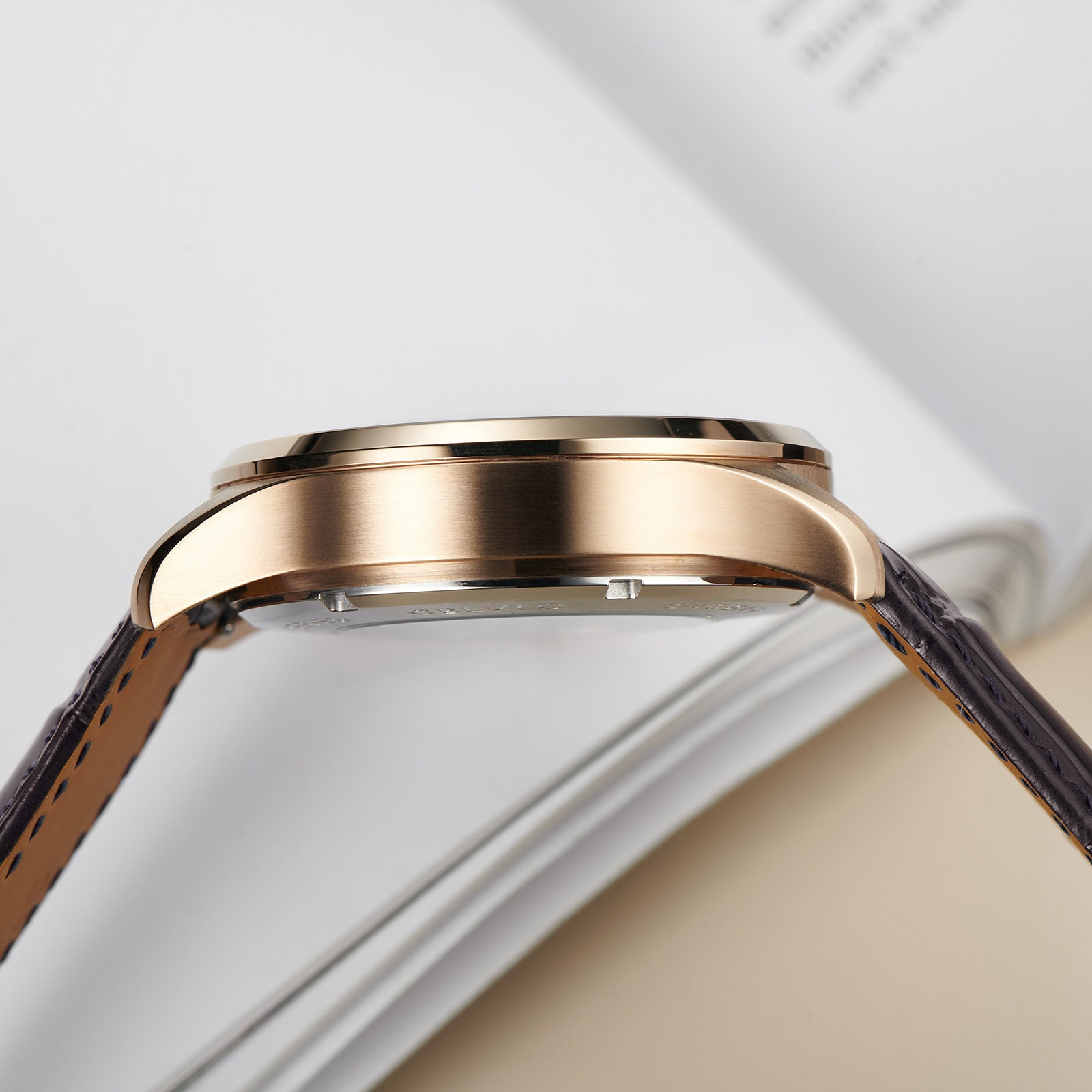 Luxury Classic OBLVLO GC-SW Constellation Automatic Rose Gold Watches For Men