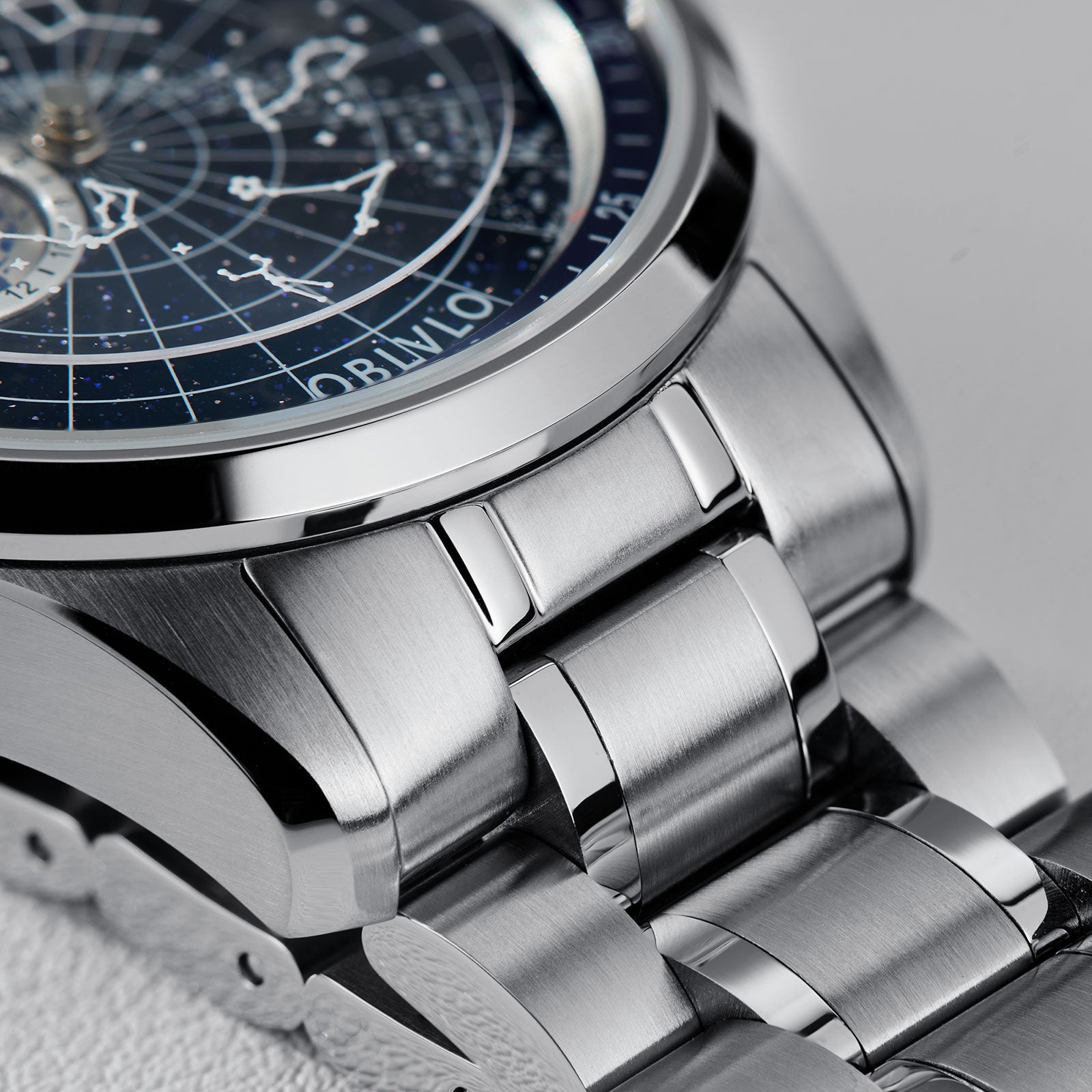 OBLVLO GC-SW Luxury Vintage Constellation Automatic Dress Watches For Men