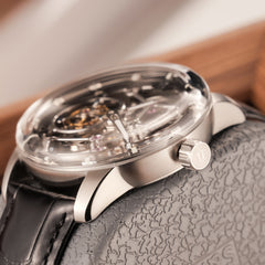 OBLVLO IM SK TB Affordable Mens Skeleton Tourbillon Watches for Sale - Luxury Tourbillon Mechanical Hand Wind Movement Watch