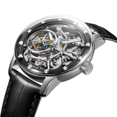 OBLVLO IM SK TB Affordable Mens Skeleton Tourbillon Watches for Sale - Luxury Tourbillon Mechanical Hand Wind Movement Watch