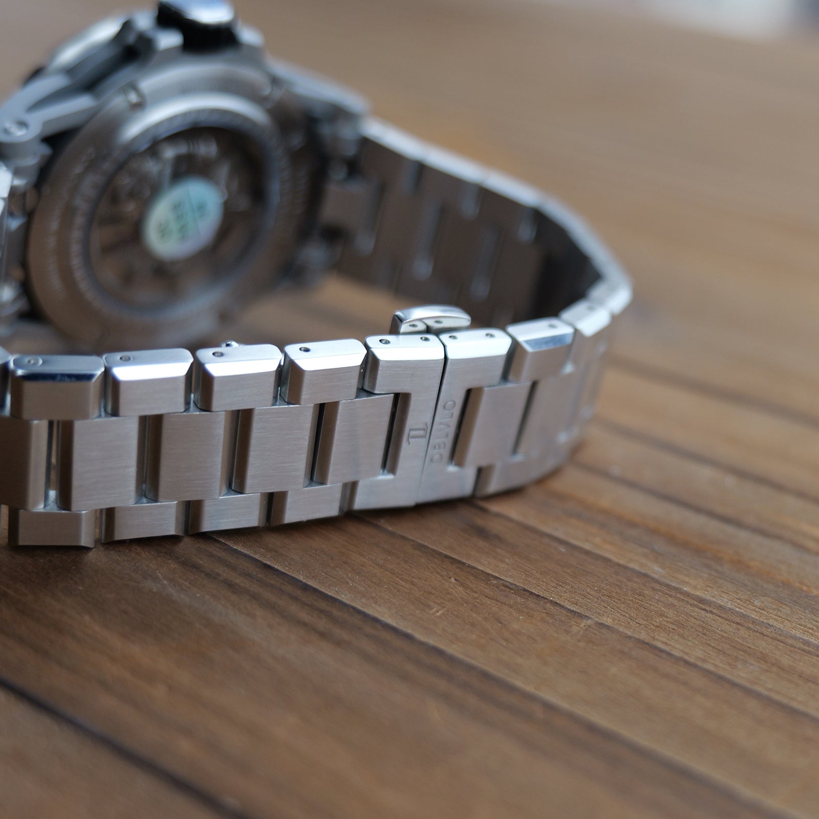 Affordable Cool OBLVLO LMS Luxury Automatic Black PVD Watches - Rubber/Leather Strap Watch for Men