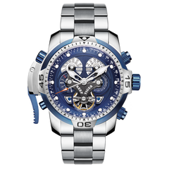 Reef Tiger Aurora Concep RGA3503 Automatic Watches for Men - Unique Sport Waterproof Stainless Steel Wrist Watch