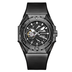 Reef Tiger Black Shark RGA6903-S Diving Automatic Mechanical Watches For Men - Seiko NH70A Automatic Movement Wristwatches
